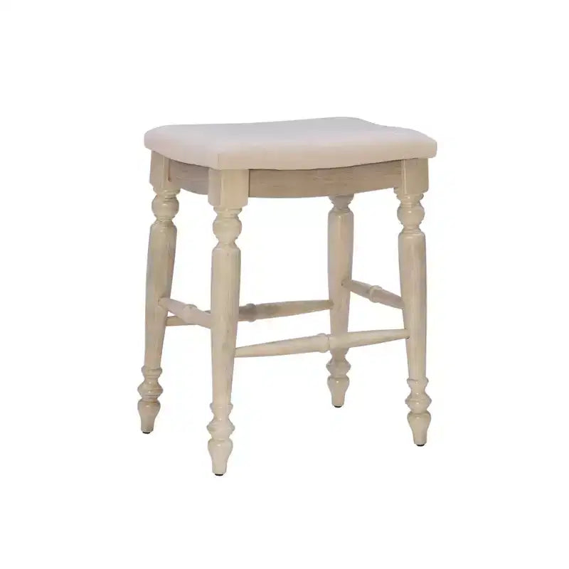 Marino Backless Counter Height Barstool Wood - LInon