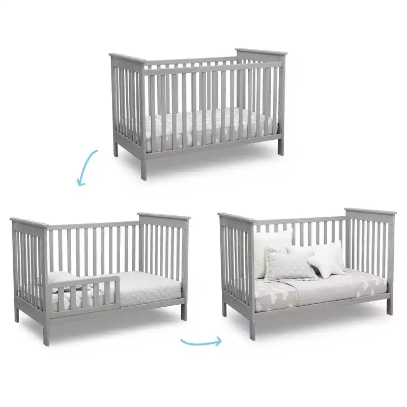 Lit de bébé convertible 3-en-1 Adley de Delta Children