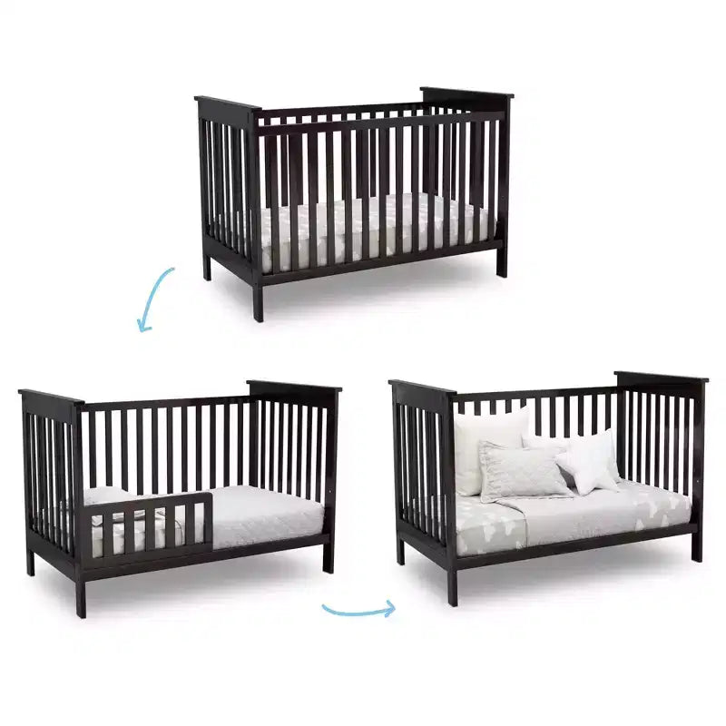 Lit de bébé convertible 3-en-1 Adley de Delta Children