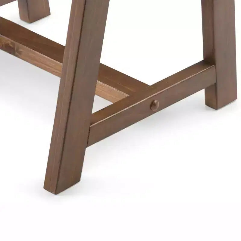 Table d'appoint en bois massif Hawkins - Wyndenhall
