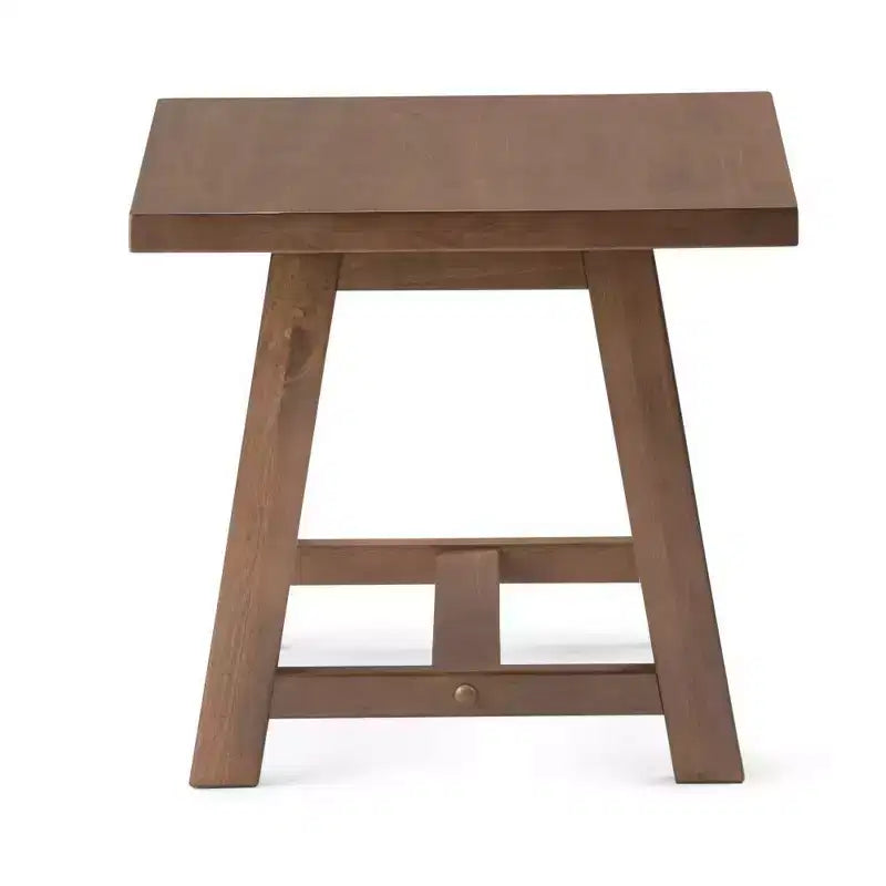 Table d'appoint en bois massif Hawkins - Wyndenhall