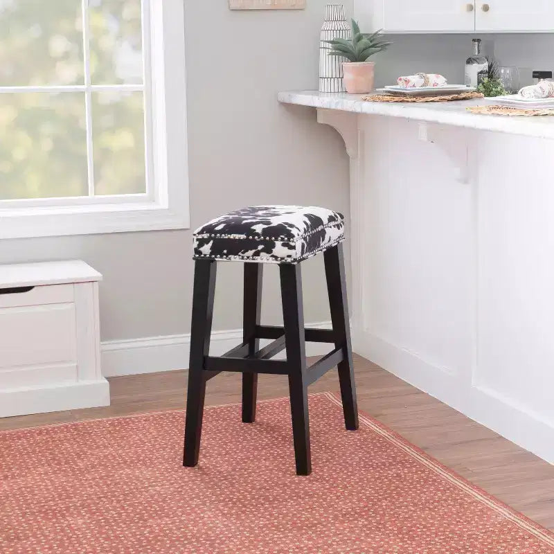 Tabouret de bar sans dossier Walt - Linon