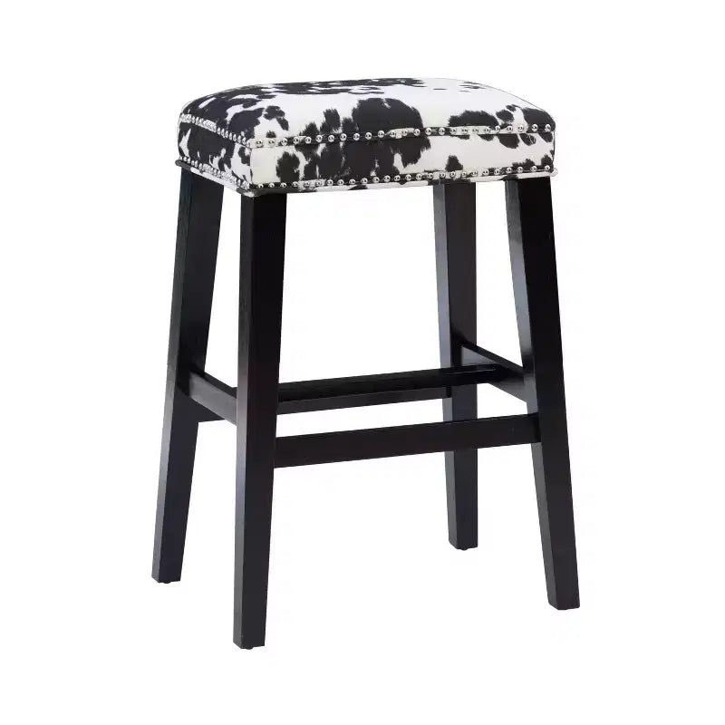 Walt Backless Barstool Wood - Linon