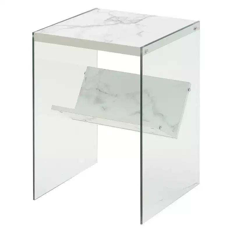 SoHo End Table with Shelf - Breighton Home