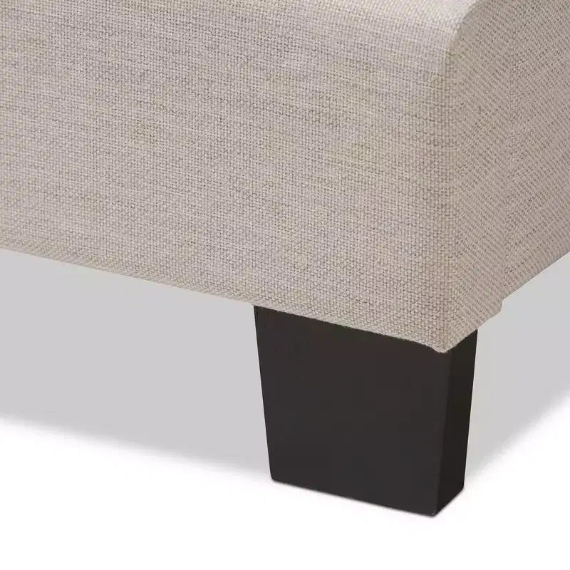 Audrey Modern And Contemporary Fabric Upholstered Bed - Baxton Studio
