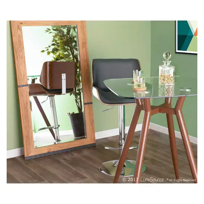 Clara Mid Century Modern Square Counter Table - LumiSource