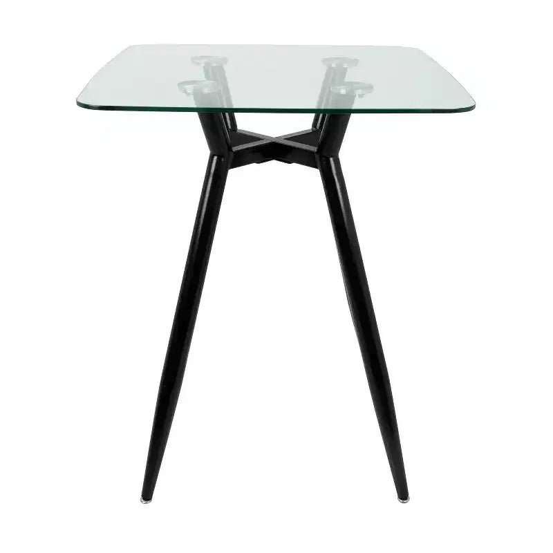Clara Mid Century Modern Square Counter Table - LumiSource