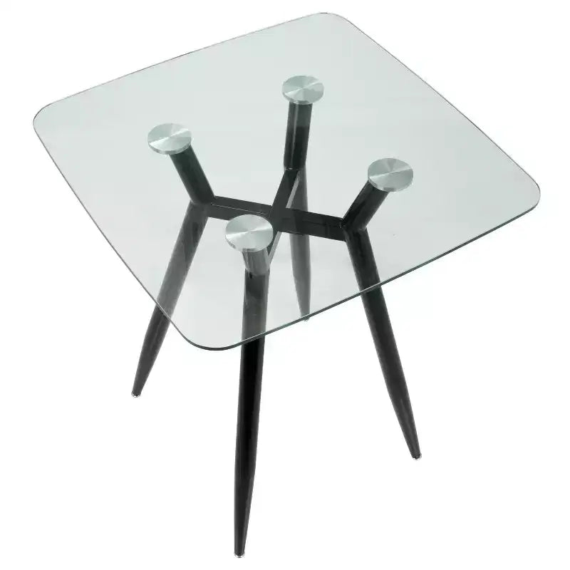 Clara Mid Century Modern Square Counter Table - LumiSource