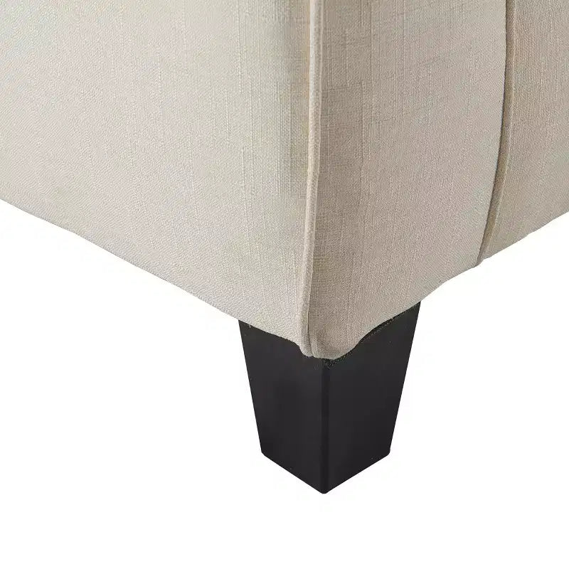 Causeuse Copenhagen de 61 pouces - Tissu polyester, assemblage sans outils