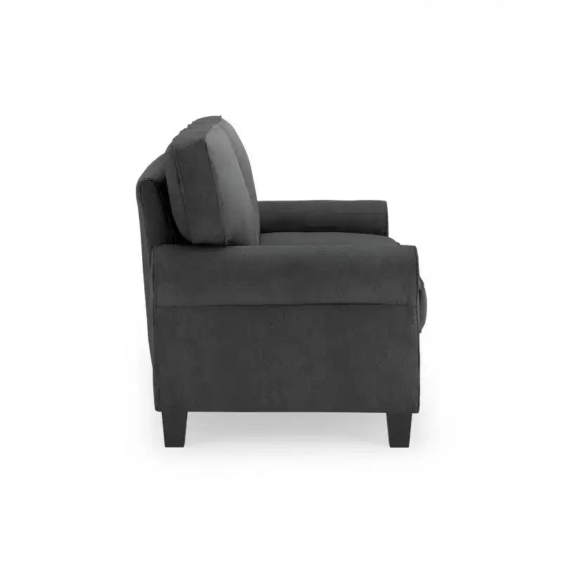 Causeuse Copenhagen de 61 pouces - Tissu polyester, assemblage sans outils