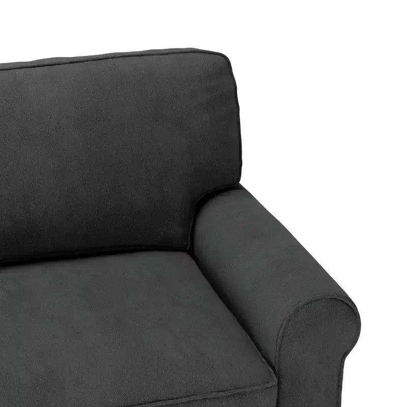 Causeuse Copenhagen de 61 pouces - Tissu polyester, assemblage sans outils