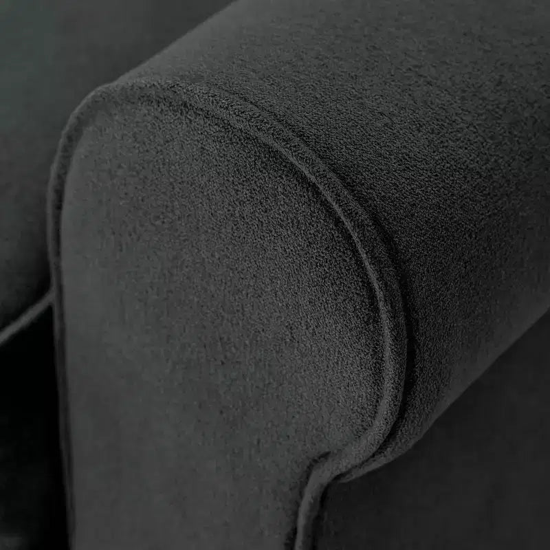 Causeuse Copenhagen de 61 pouces - Tissu polyester, assemblage sans outils