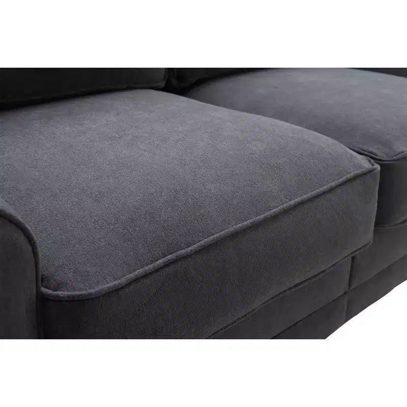 Causeuse Copenhagen de 61 pouces - Tissu polyester, assemblage sans outils