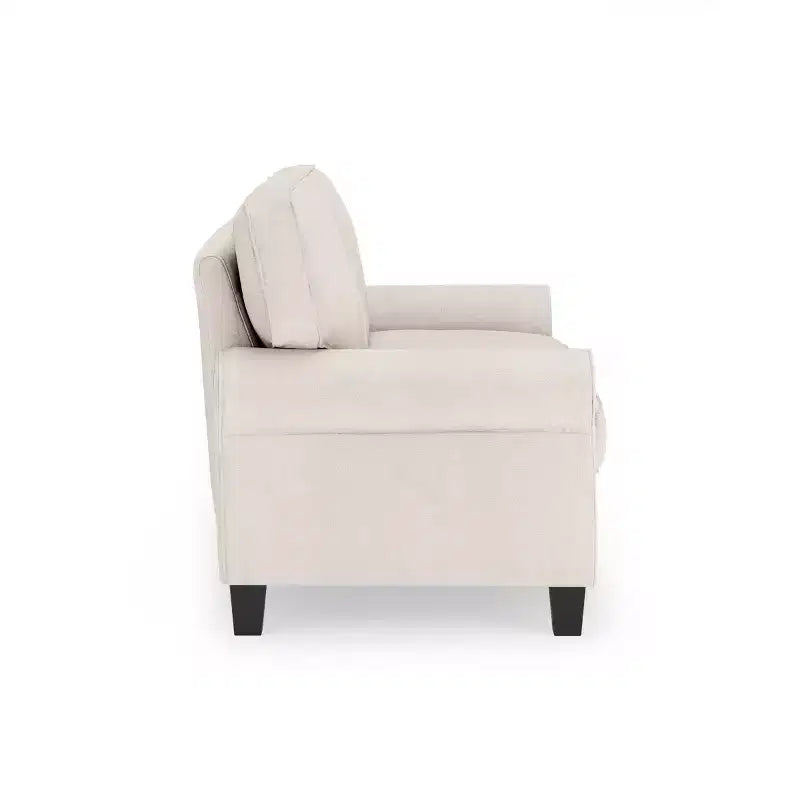 Causeuse Copenhagen de 61 pouces - Tissu polyester, assemblage sans outils