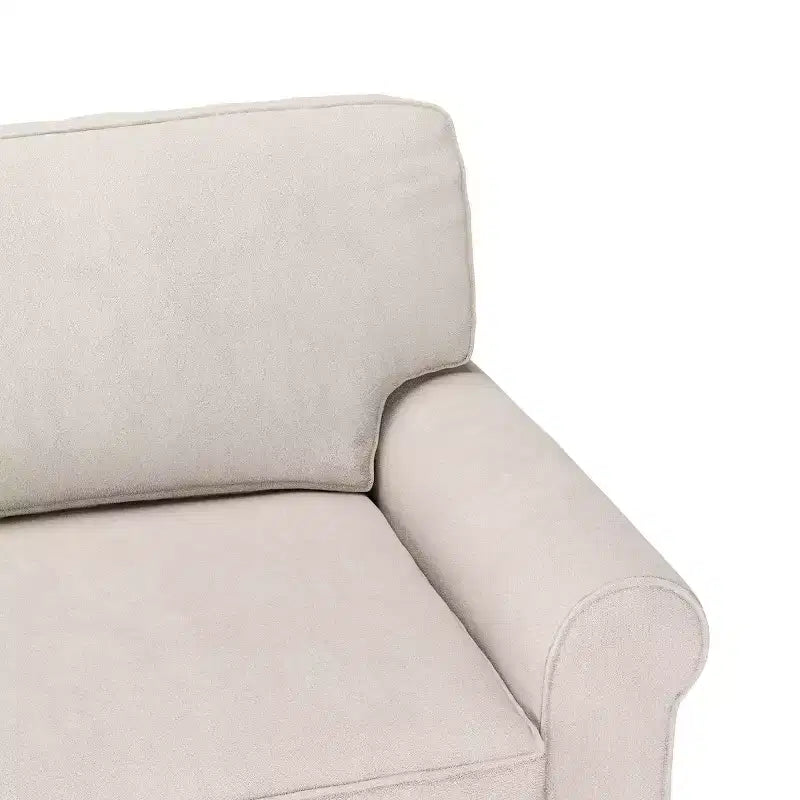 Causeuse Copenhagen de 61 pouces - Tissu polyester, assemblage sans outils