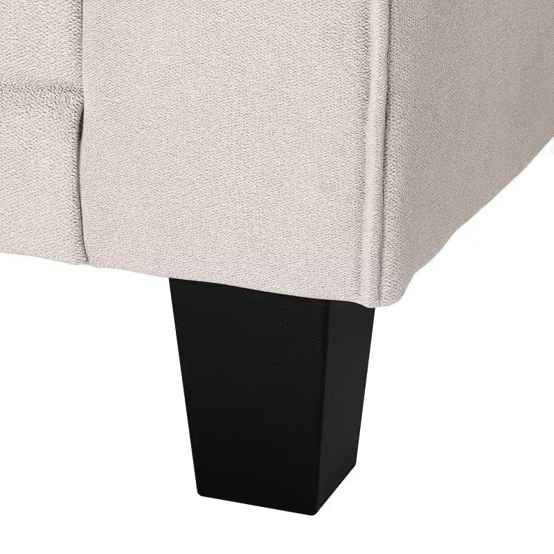 Causeuse Copenhagen de 61 pouces - Tissu polyester, assemblage sans outils