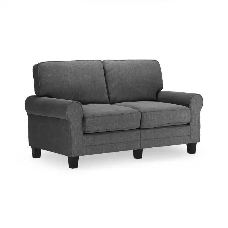Causeuse Copenhagen de 61 pouces - Tissu polyester, assemblage sans outils