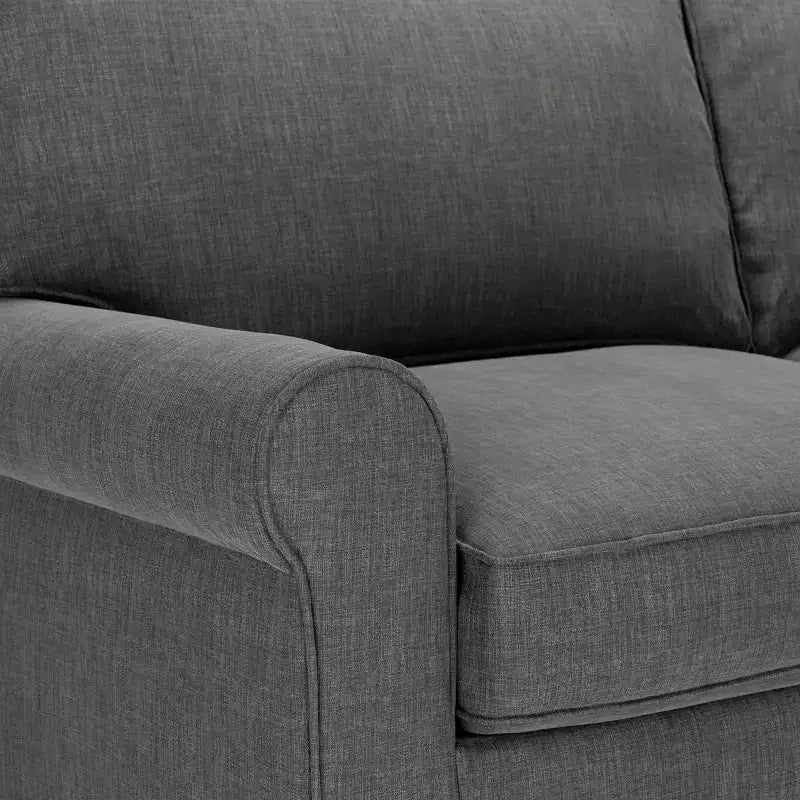 Causeuse Copenhagen de 61 pouces - Tissu polyester, assemblage sans outils
