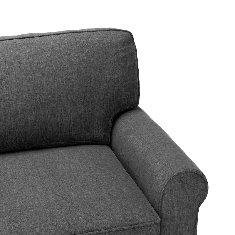 Causeuse Copenhagen de 61 pouces - Tissu polyester, assemblage sans outils