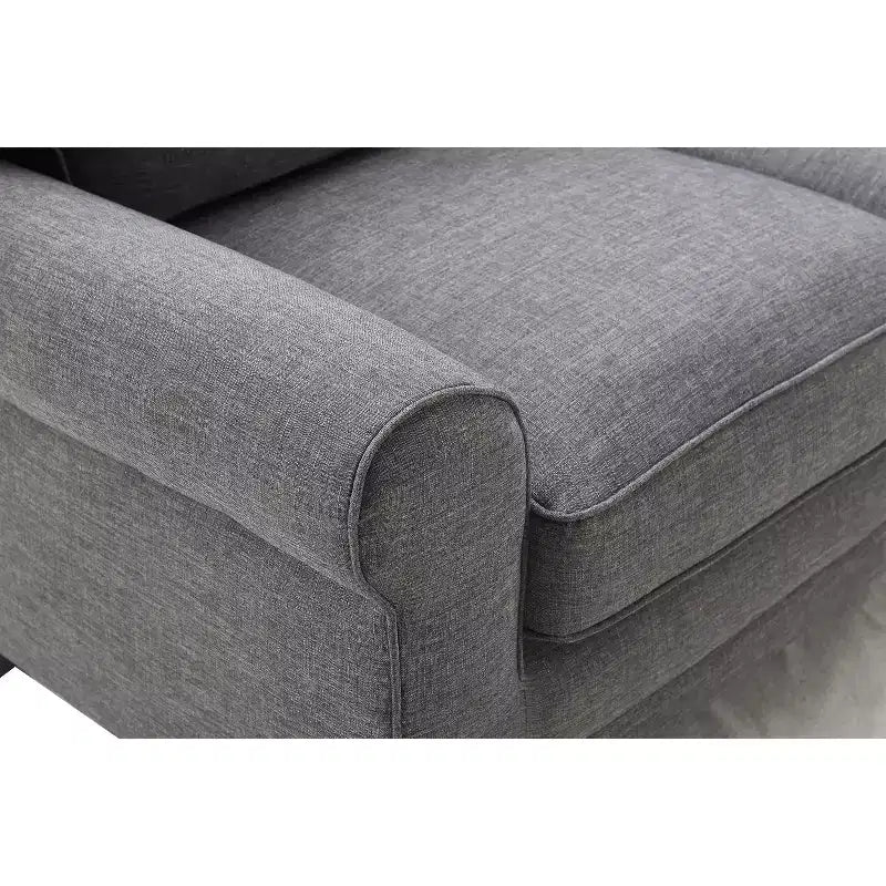Causeuse Copenhagen de 61 pouces - Tissu polyester, assemblage sans outils