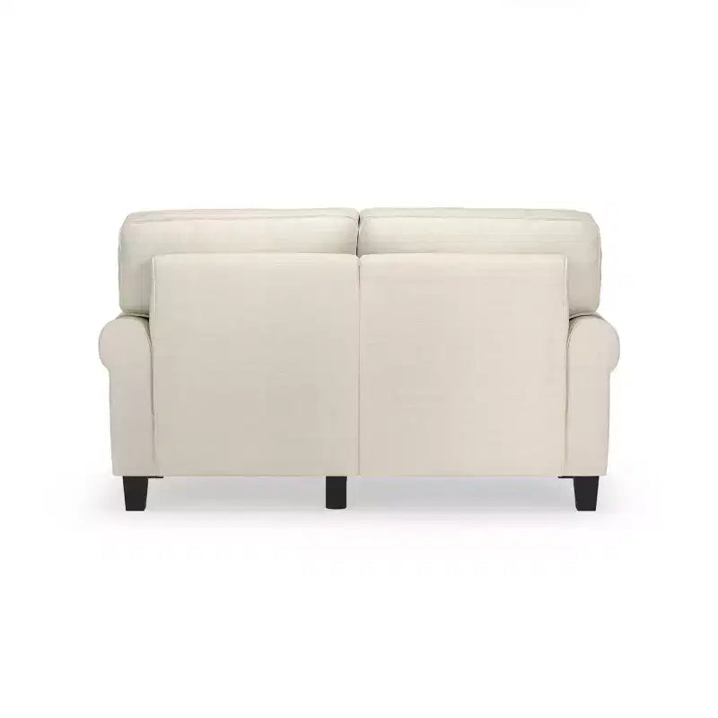 Causeuse Copenhagen de 61 pouces - Tissu polyester, assemblage sans outils