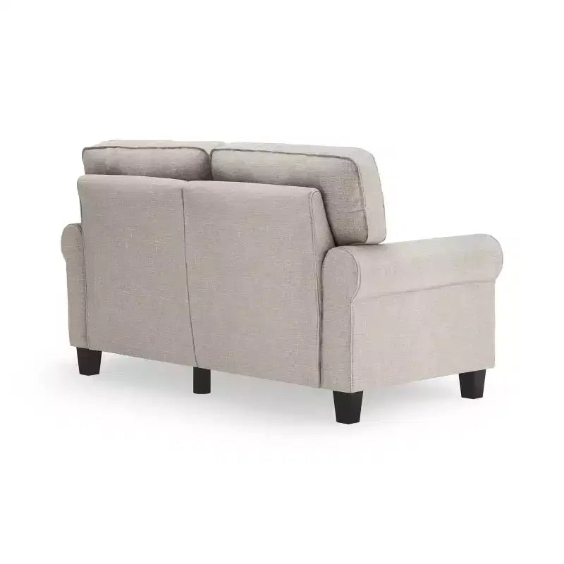 Causeuse Copenhagen de 61 pouces - Tissu polyester, assemblage sans outils