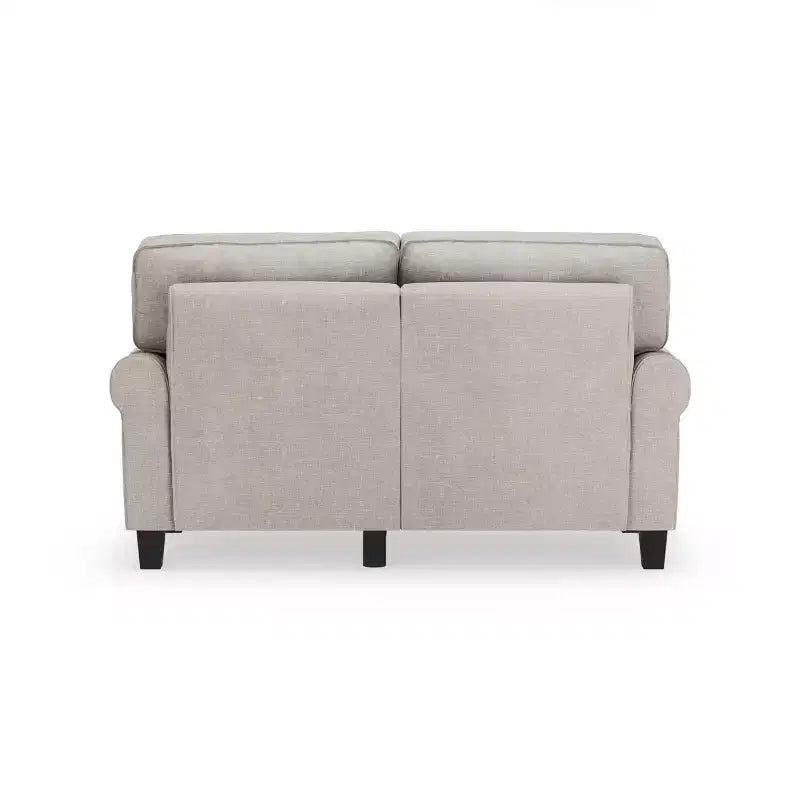 Causeuse Copenhagen de 61 pouces - Tissu polyester, assemblage sans outils