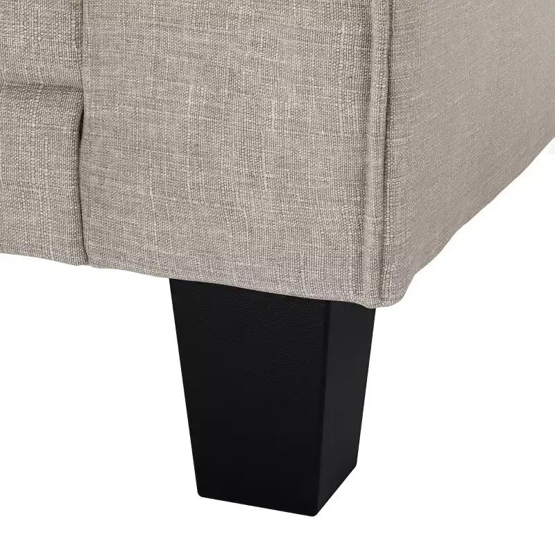 Causeuse Copenhagen de 61 pouces - Tissu polyester, assemblage sans outils