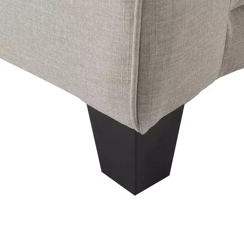 Causeuse Copenhagen de 61 pouces - Tissu polyester, assemblage sans outils