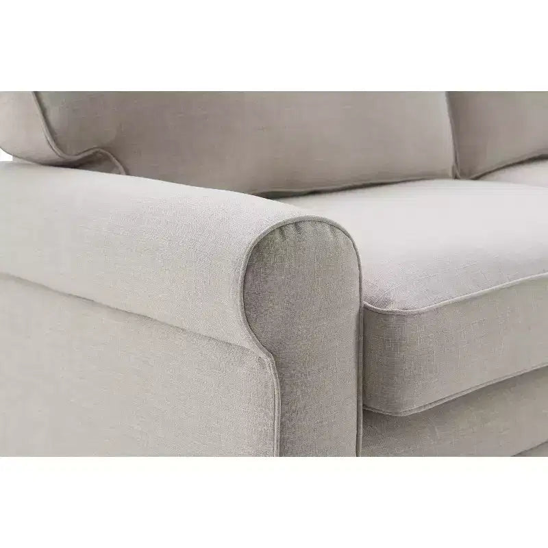 Causeuse Copenhagen de 61 pouces - Tissu polyester, assemblage sans outils