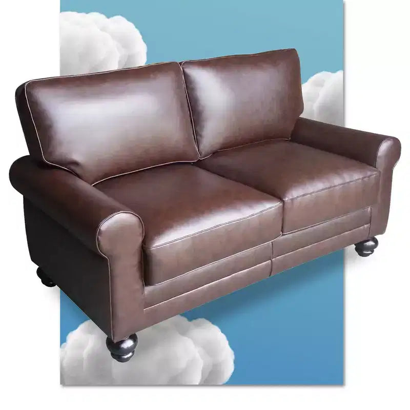 Causeuse Copenhagen de 61 pouces - Tissu polyester, assemblage sans outils