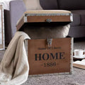 Violetta Storage Trunk Ottoman - Baxton Studio