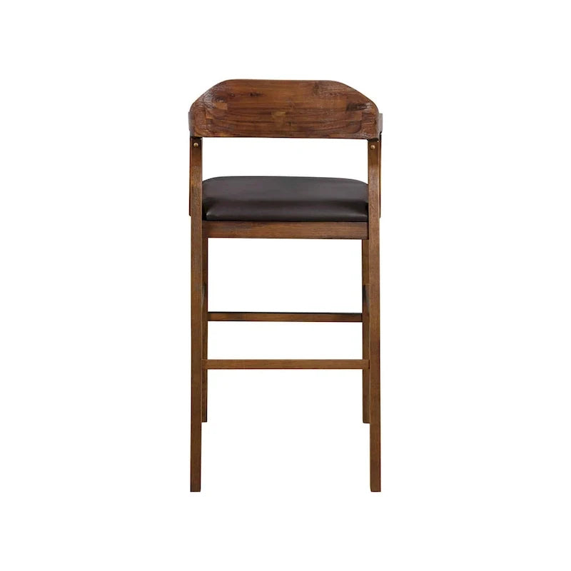 Rasmus Wood Counter or Bar Stool