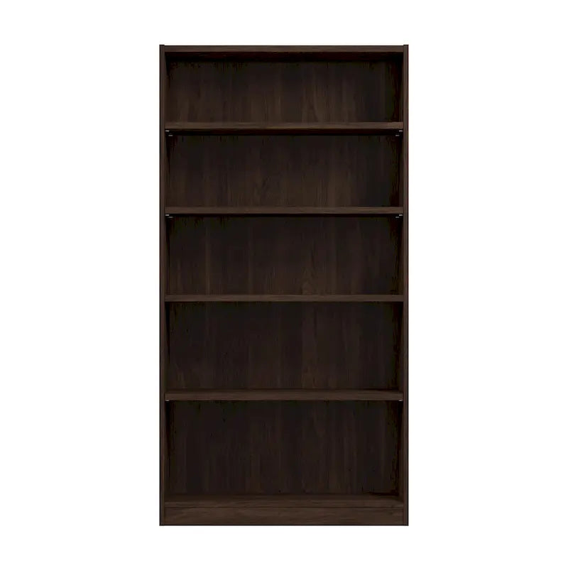 Universal Tall 5 Shelf Bookcase Storage by Bush Furniture