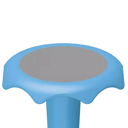 Tabouret ergonomique bleu clair de 20 pouces à assise souple