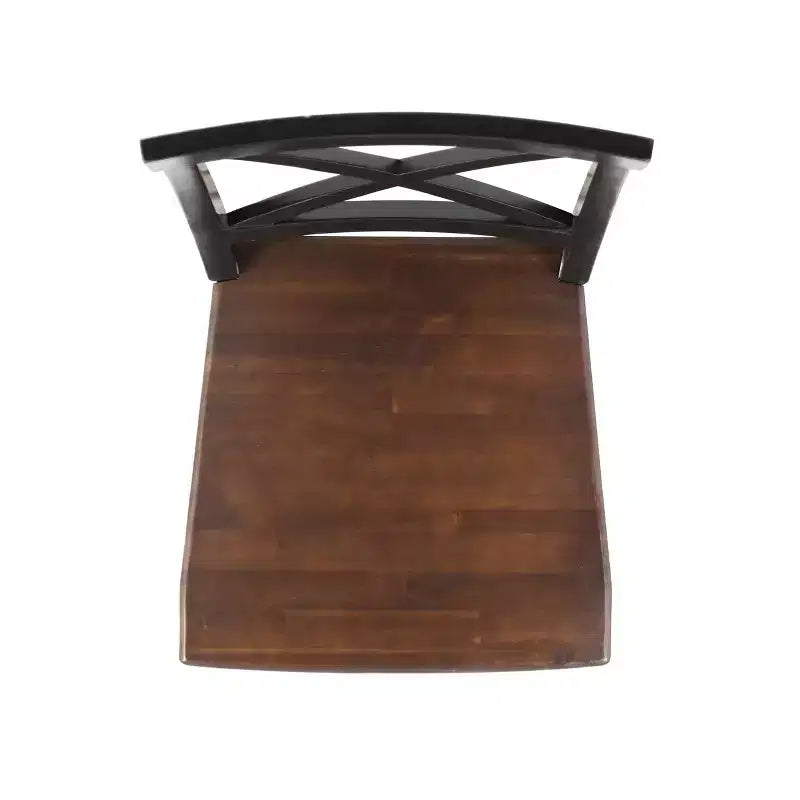 Set of 2 Roshan Farmhouse Acacia Dining Chair - Christopher Knight Home