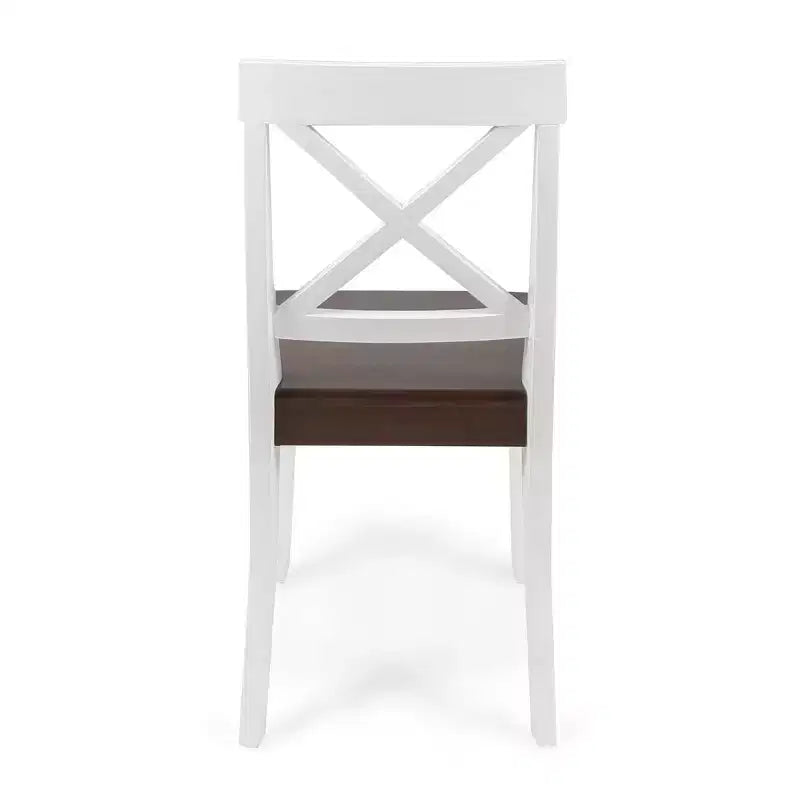 Set of 2 Roshan Farmhouse Acacia Dining Chair - Christopher Knight Home