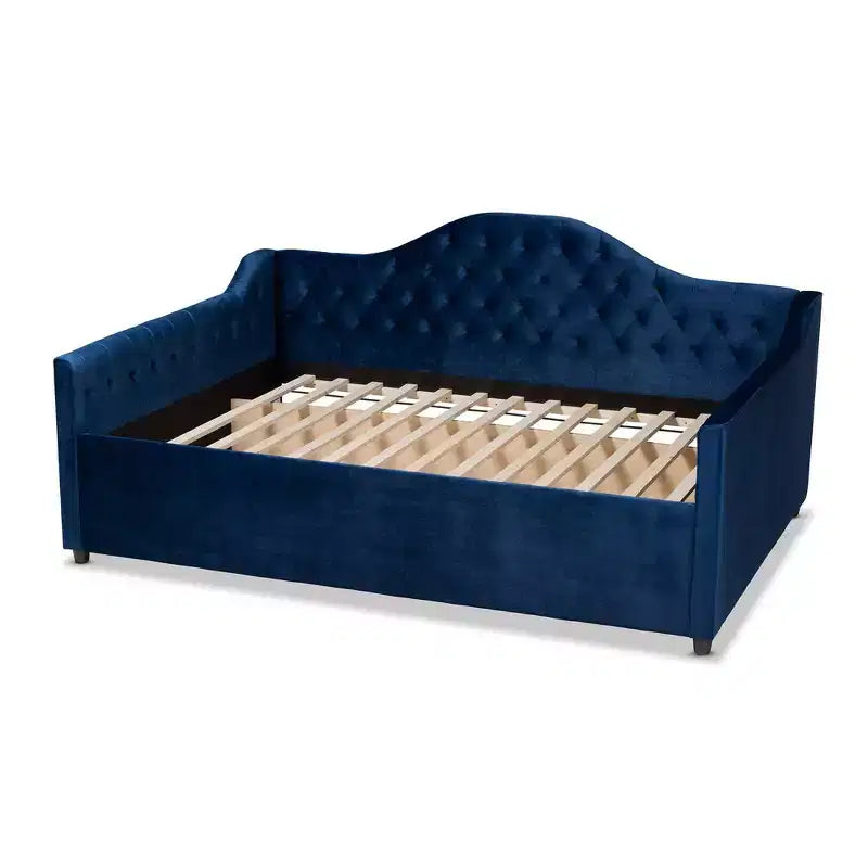 Perry Velvet Daybed - Baxton Studio
