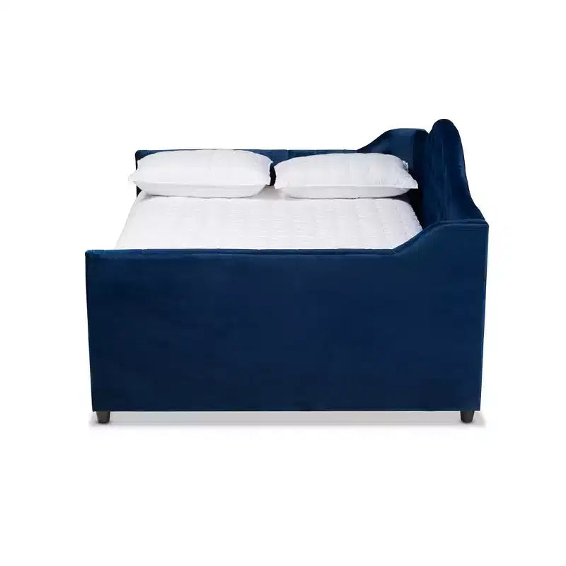 Perry Velvet Daybed - Baxton Studio