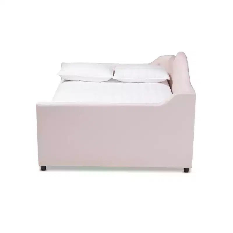 Perry Velvet Daybed - Baxton Studio