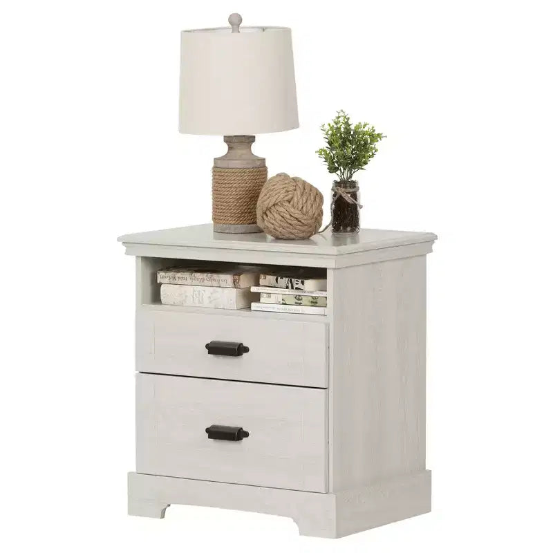 Avilla 2 Drawer Nightstand - South Shore