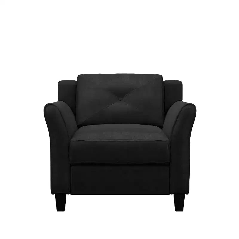 Harper Tufted Microfiber Chair - Lifestyle Solutions