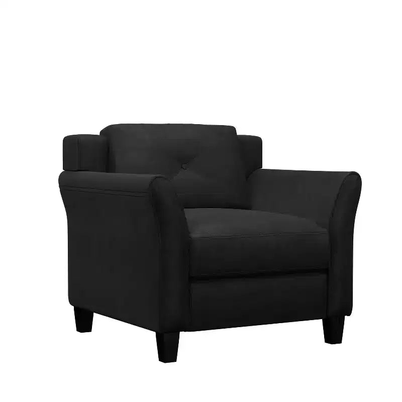 Harper Tufted Microfiber Chair - Lifestyle Solutions