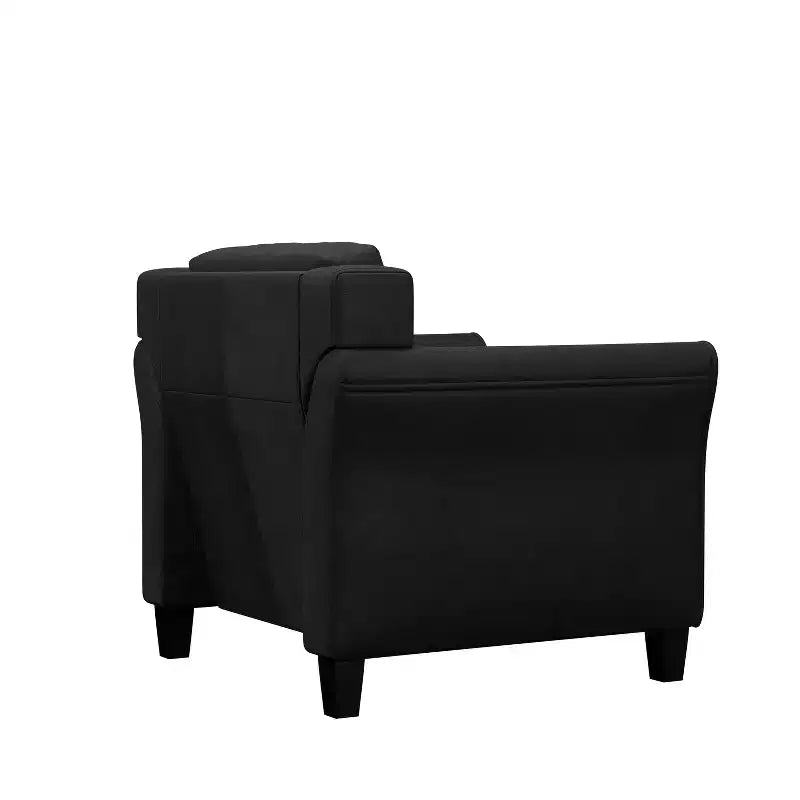 Harper Tufted Microfiber Chair - Lifestyle Solutions