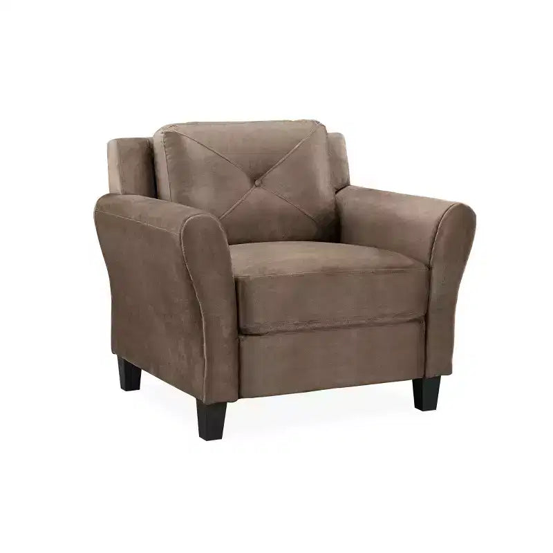 Harper Tufted Microfiber Chair - Lifestyle Solutions