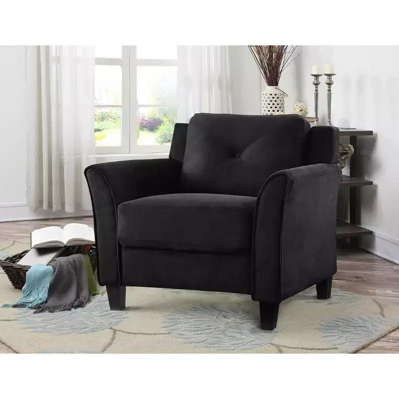 Harper Tufted Microfiber Chair - Lifestyle Solutions