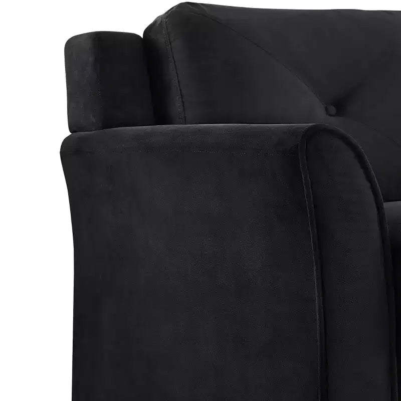Harper Tufted Microfiber Chair - Lifestyle Solutions