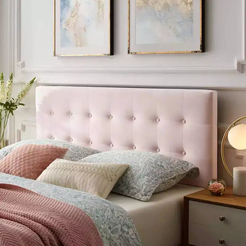 Emily Queen Biscuit Tufted Performance Velvet Headboard - Modway