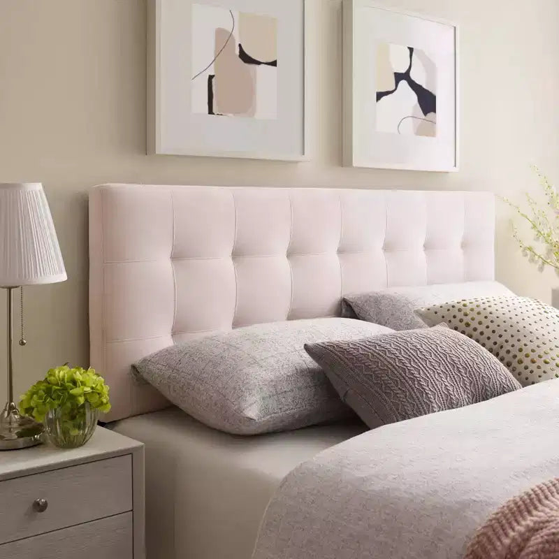 Queen Lily Biscuit Tufted Performance Velvet Headboard - Modway