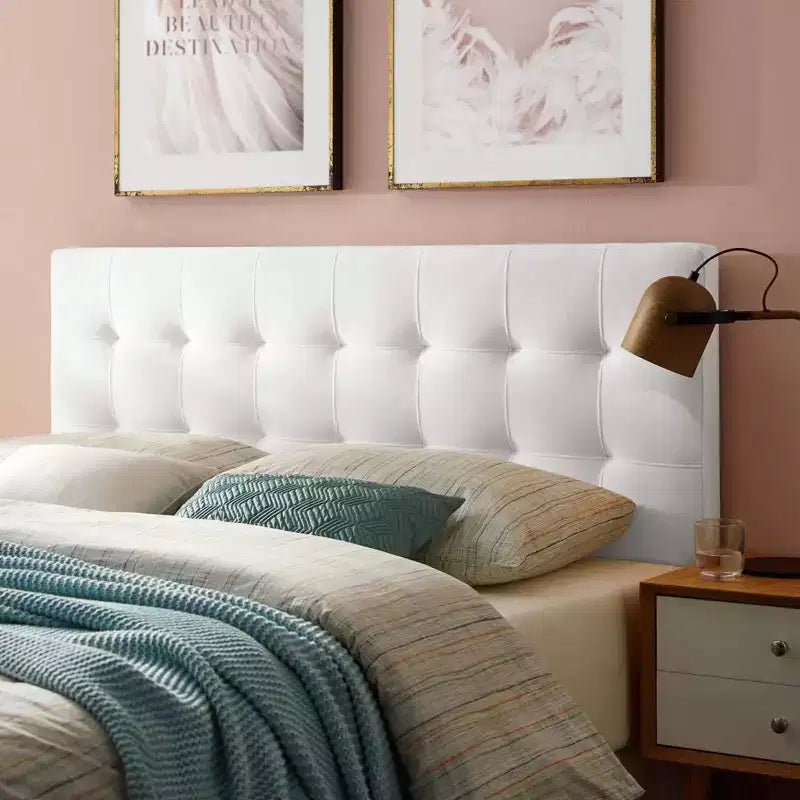 Queen Lily Biscuit Tufted Performance Velvet Headboard - Modway